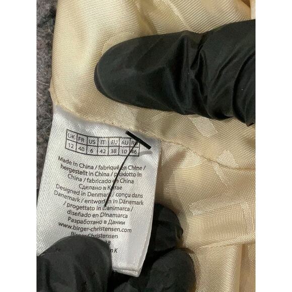 NWT Rotate Annette White blazer Bridal Wedding Chic US 6 - Picture 6 of 6